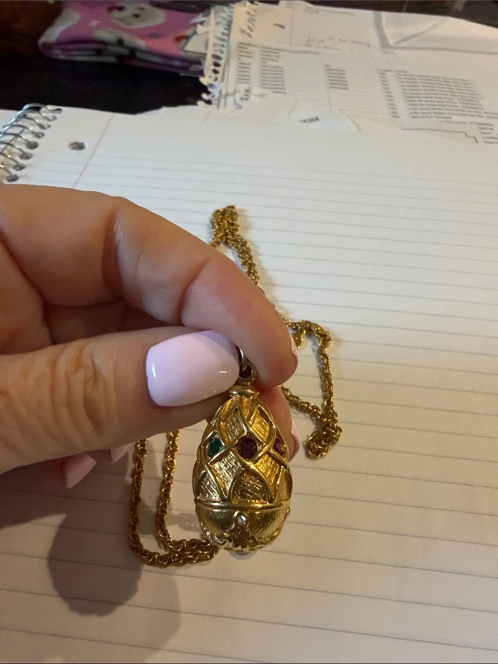 Joan rivers 15 inch Gold Pendant Necklace with Green Accent - Women Jewelry